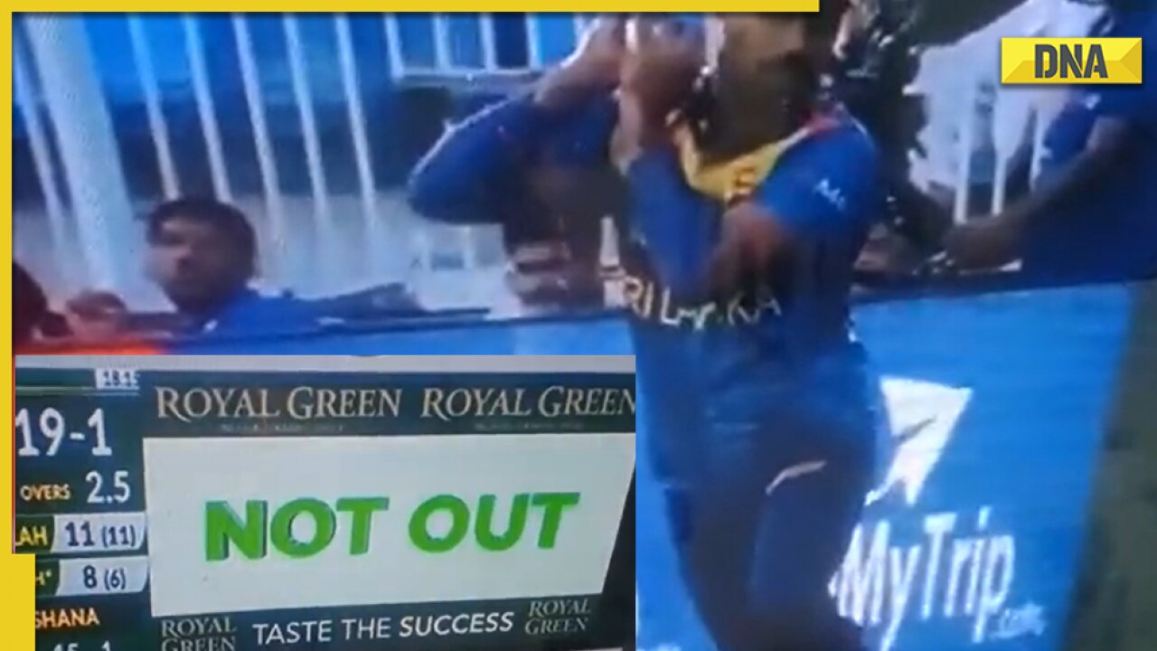 AFG vs SL: Gunathilaka goes from hero to villain after taking catch, his foot touches boundary rope