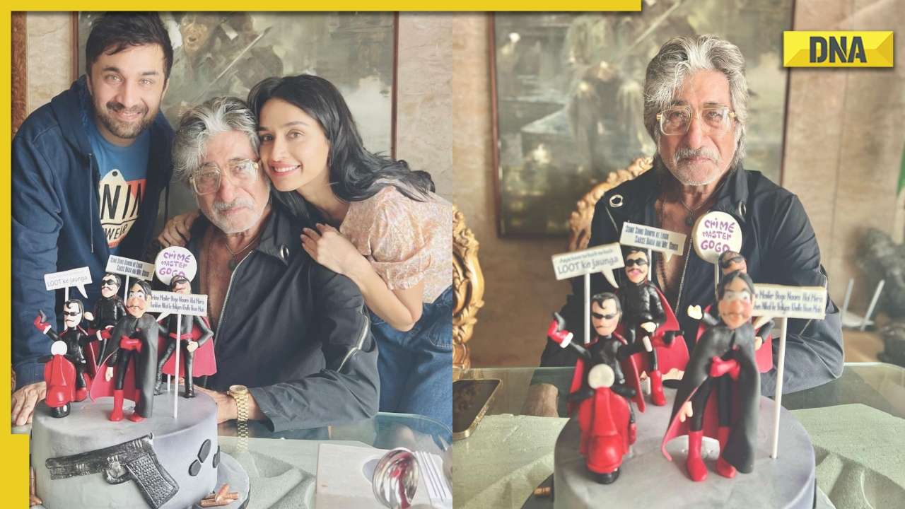 Shraddha Kapoor shares photos from dad Shakti Kapoor’s 70th birthday