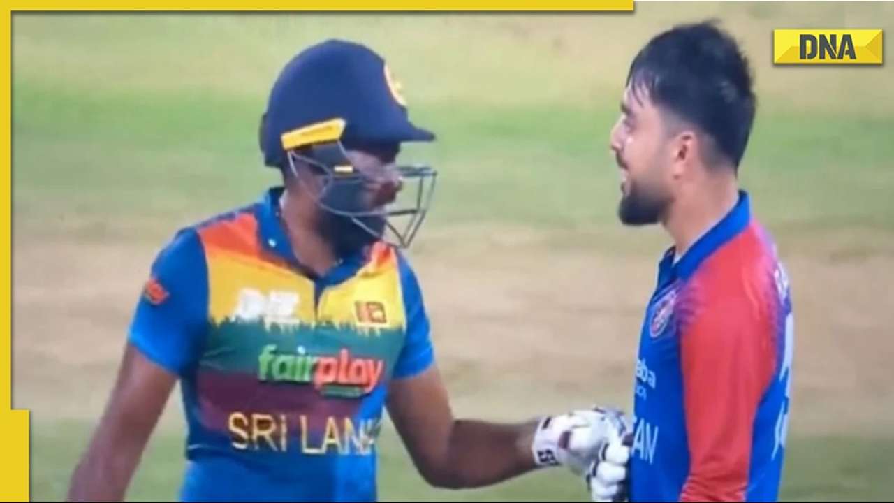 Watch: Rashid Khan and Danushka Gunathilaka indulge in a verbal spat ...