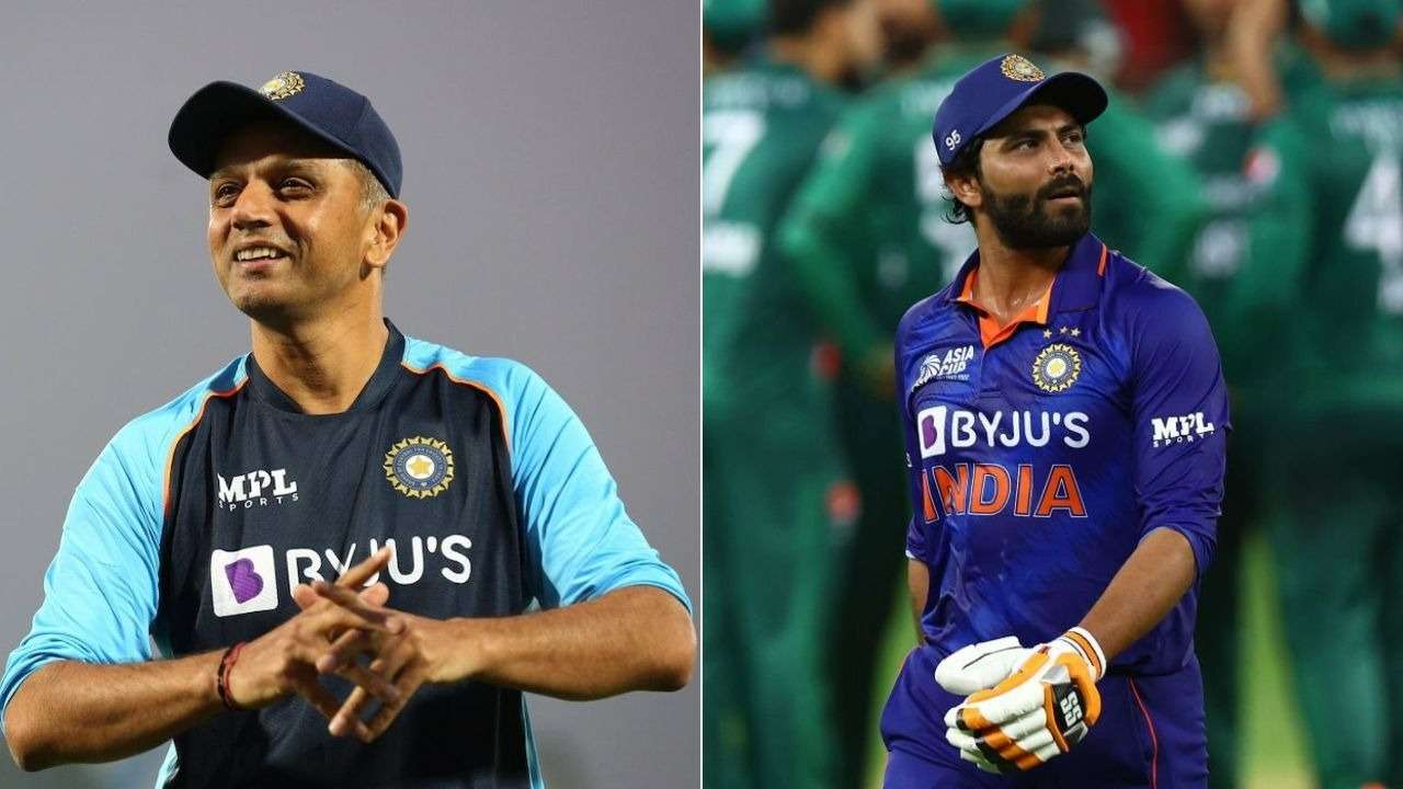  Rahul Dravid comments on Ravindra Jadeja's injury before India and Pakistan clash 