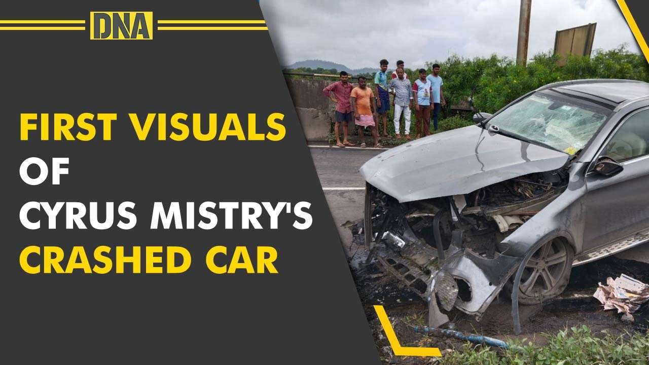 Watch: First Visuals Of Cyrus Mistry's Car Which Crashed