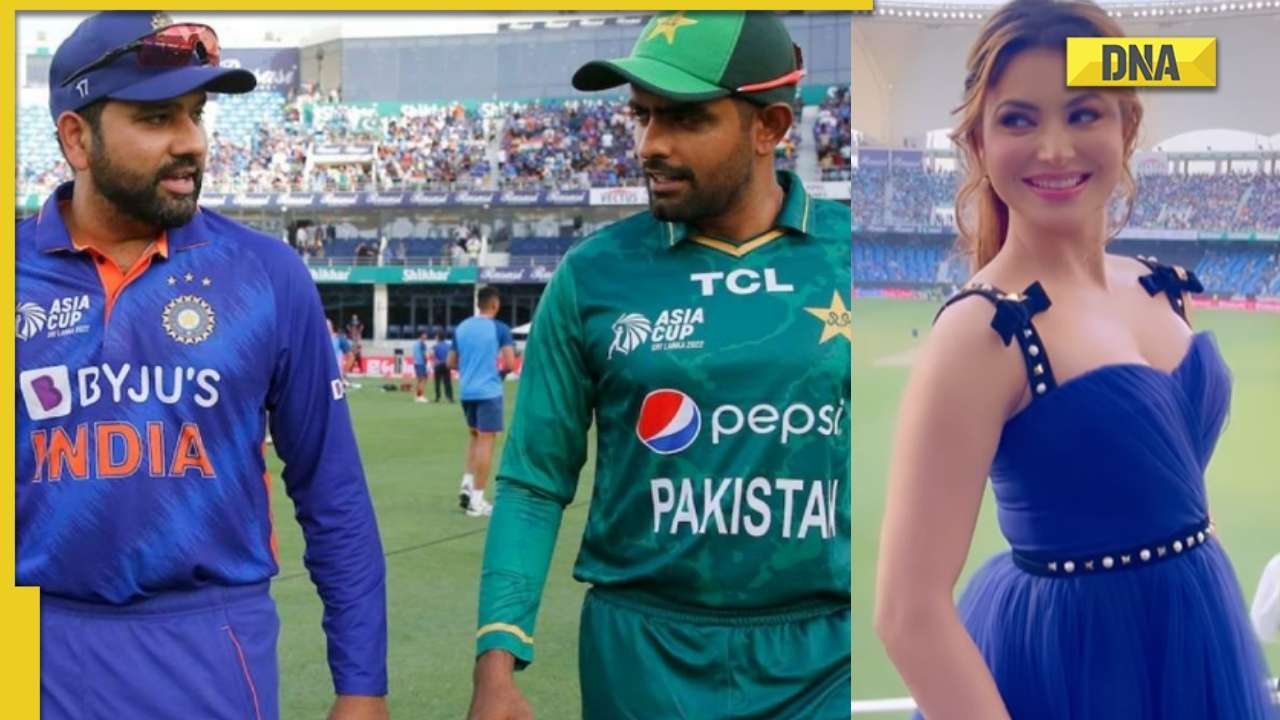 Ind vs Pak: Urvashi Rautela back to watching Asia Cup 2022, see pics