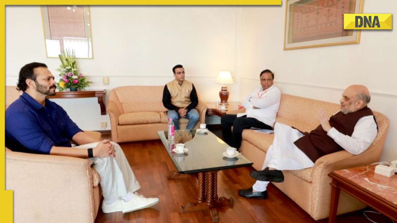 Rohit Shetty meets Home Minister Amit Shah in Mumbai, photo goes viral