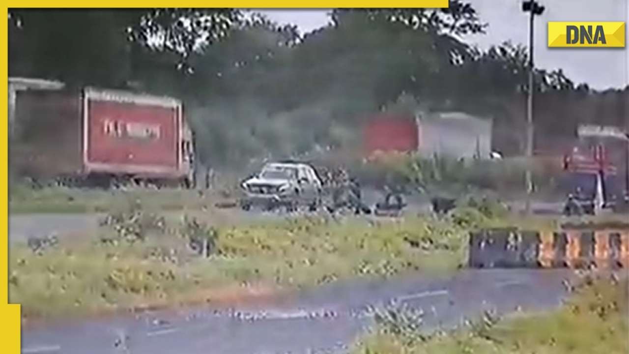 CCTV footage shows Cyrus Mistry's car minutes before his accident in Maharashtra's Palghar