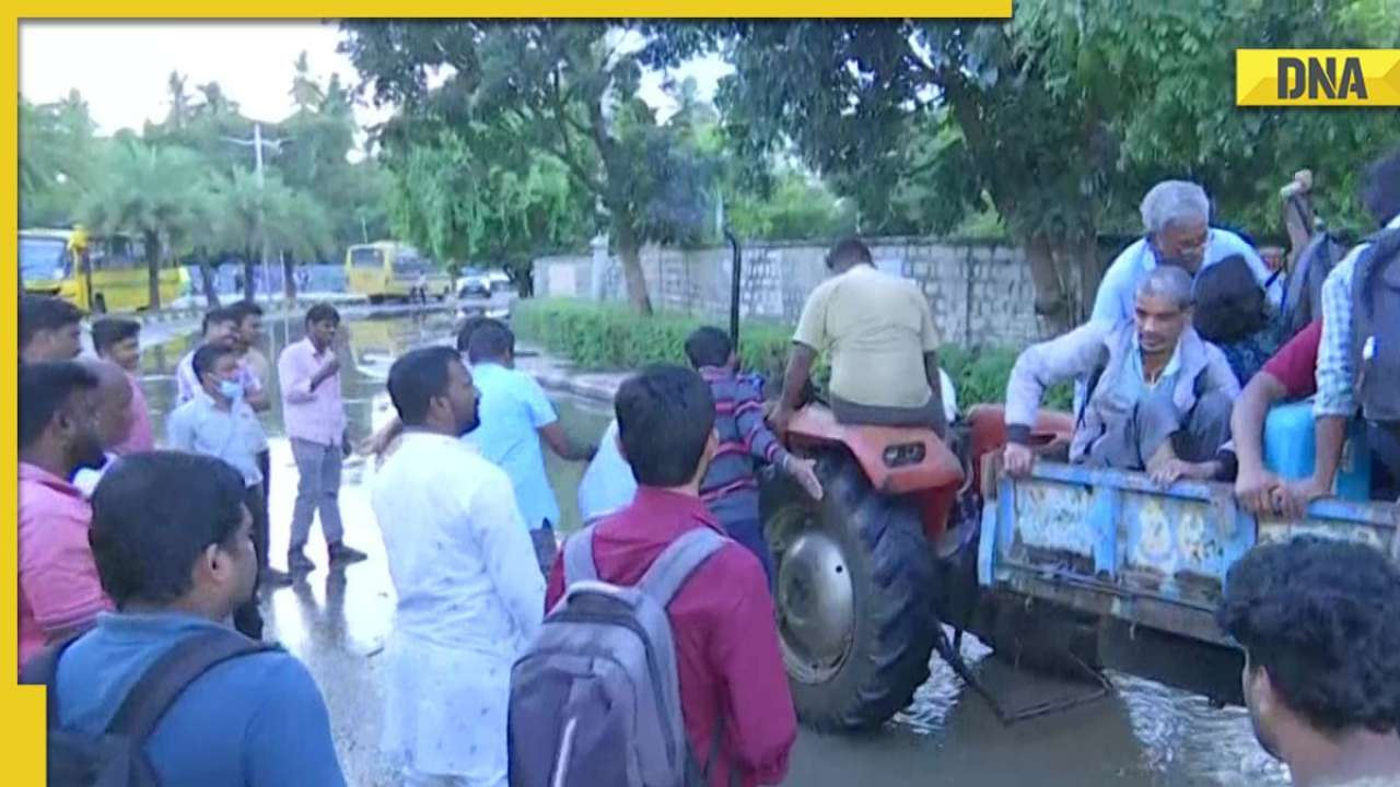 Bengaluru rains: With India's Silicon Valley submerged, IT employees use tractors to reach work