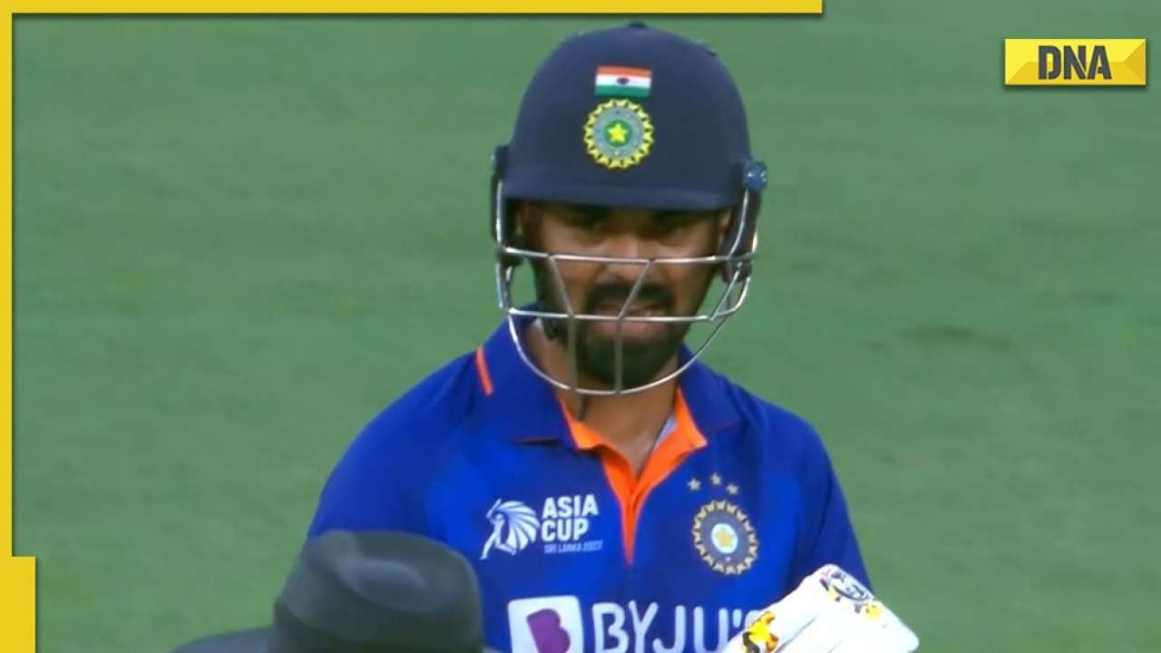 IND vs SL: KL Rahul frustrated with dismissal, seen having words with umpire, see pic