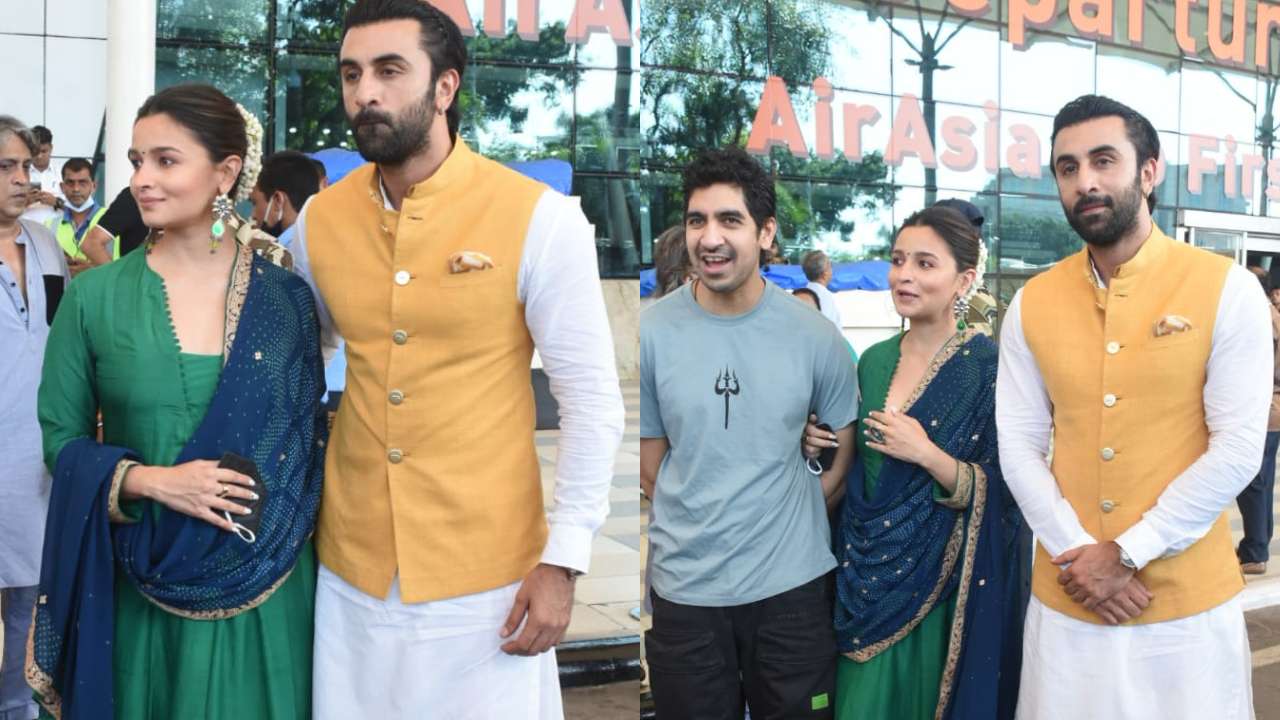 Viral Photos Of The Day: Alia Bhatt-Ranbir Kapoor Promote Brahmastra ...