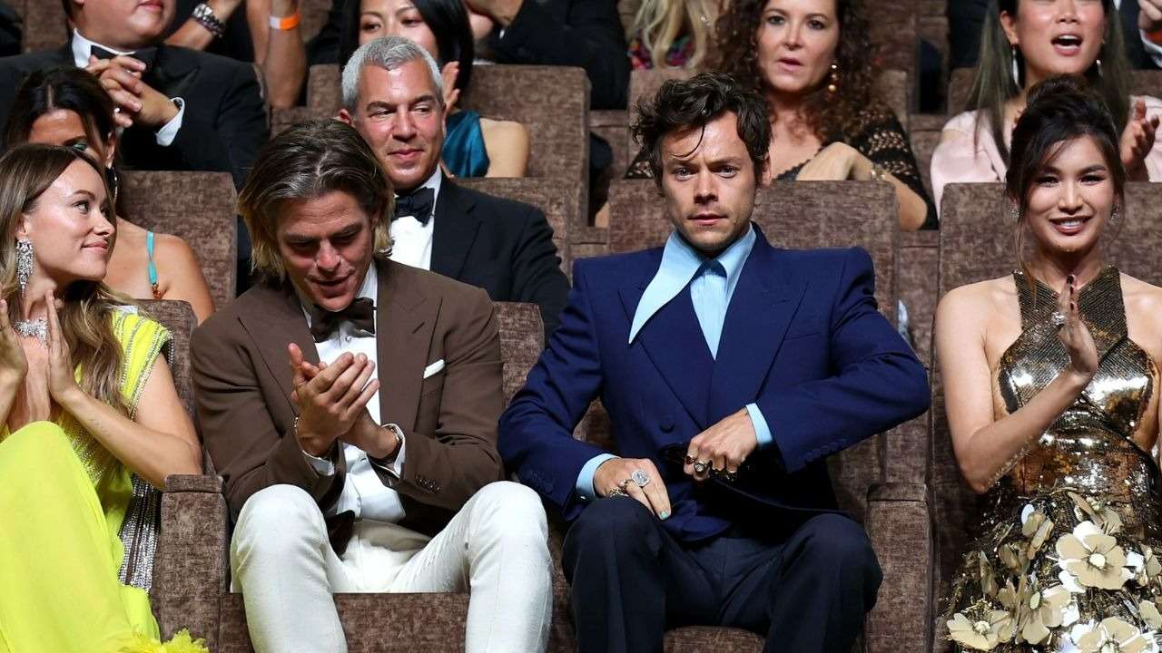 Did Harry Styles really spit on Chris Pine at Don't Worry Darling's premiere?