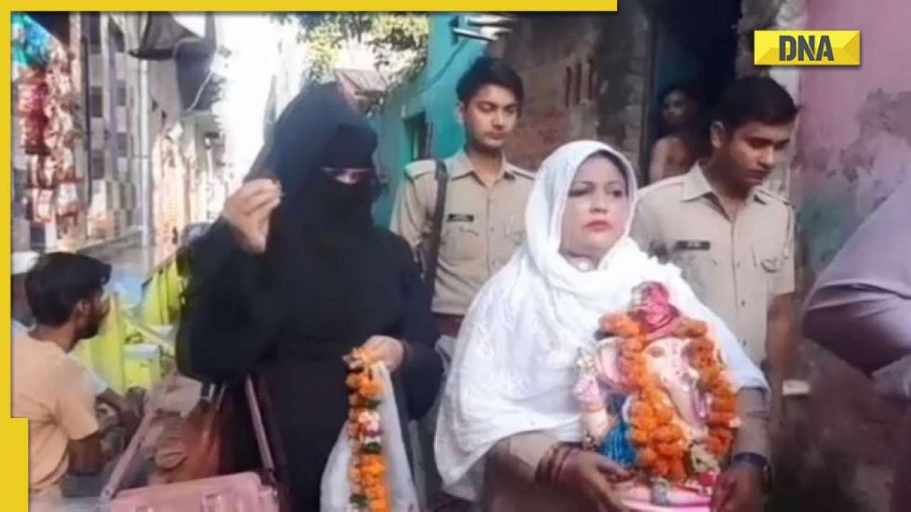 UP: BJP leader Ruby Asif Khan defies fatwa, death threats to step out for Ganesh Visarjan