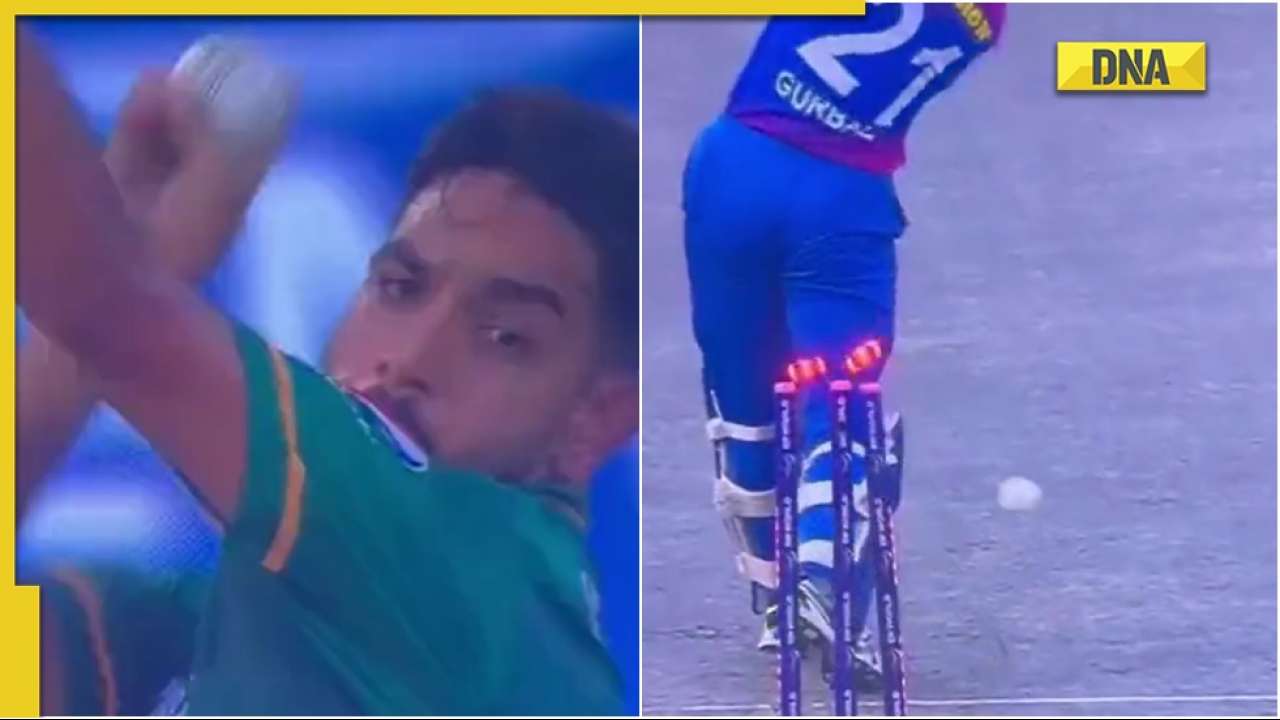 PAK vs AFG: Haris Rauf castles Afghanistan danger-man Rahmanullah Gurbaz's stumps, video viral