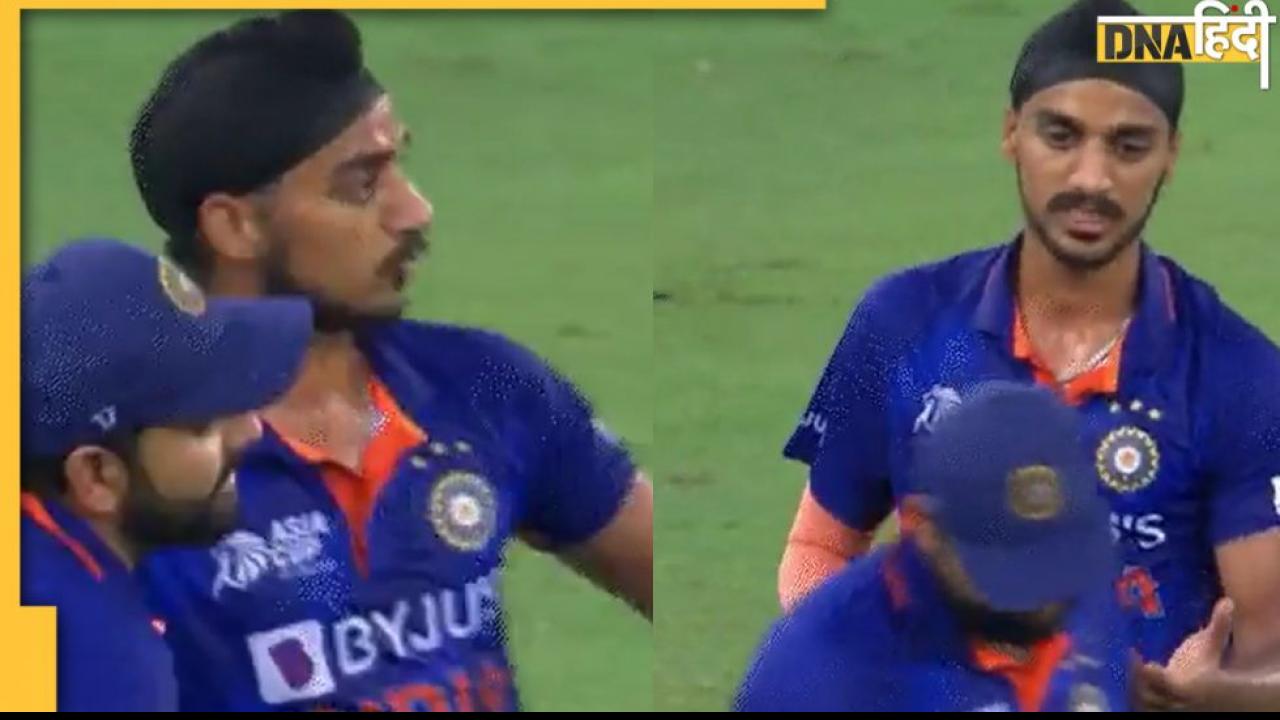 Rohit का मुंह मोड़ लेना नहीं आया लोगों को रास, वीडियो में आया सामने कप्तान ने क्या किया Arshdeep के साथ