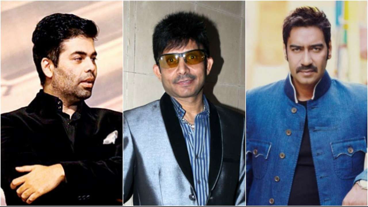 KRK's fight with Ajay Devgn and Karan Johar