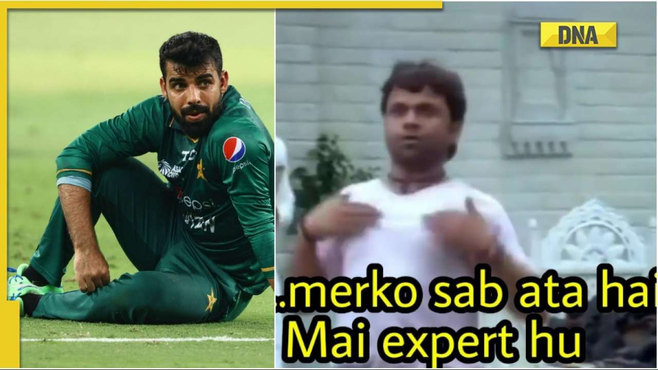 Shadab is the new Hassan Ali': Fans brutally troll Pakistani all-rounder  after horror show