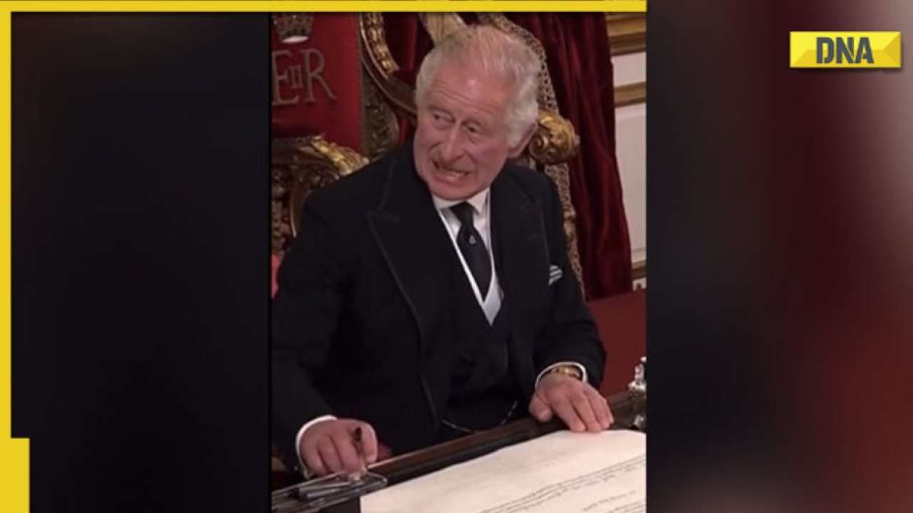 King Charles III gets angry over unclean table, video goes viral on ...