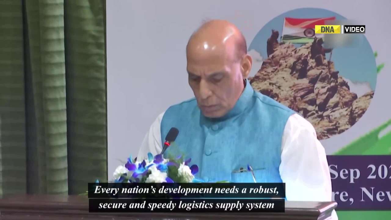 Role of logistics crucial in Defence sector, says Union Minister Rajnath Singh