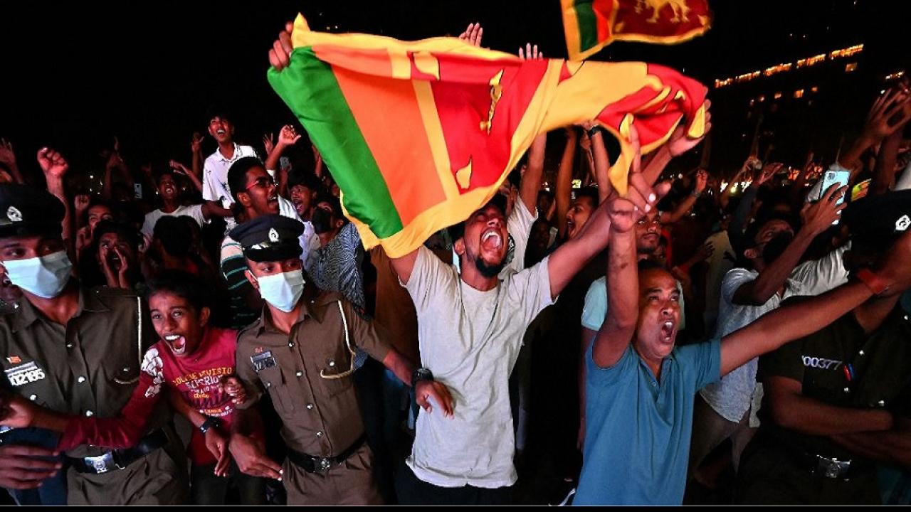 Celebration in Sri Lanka