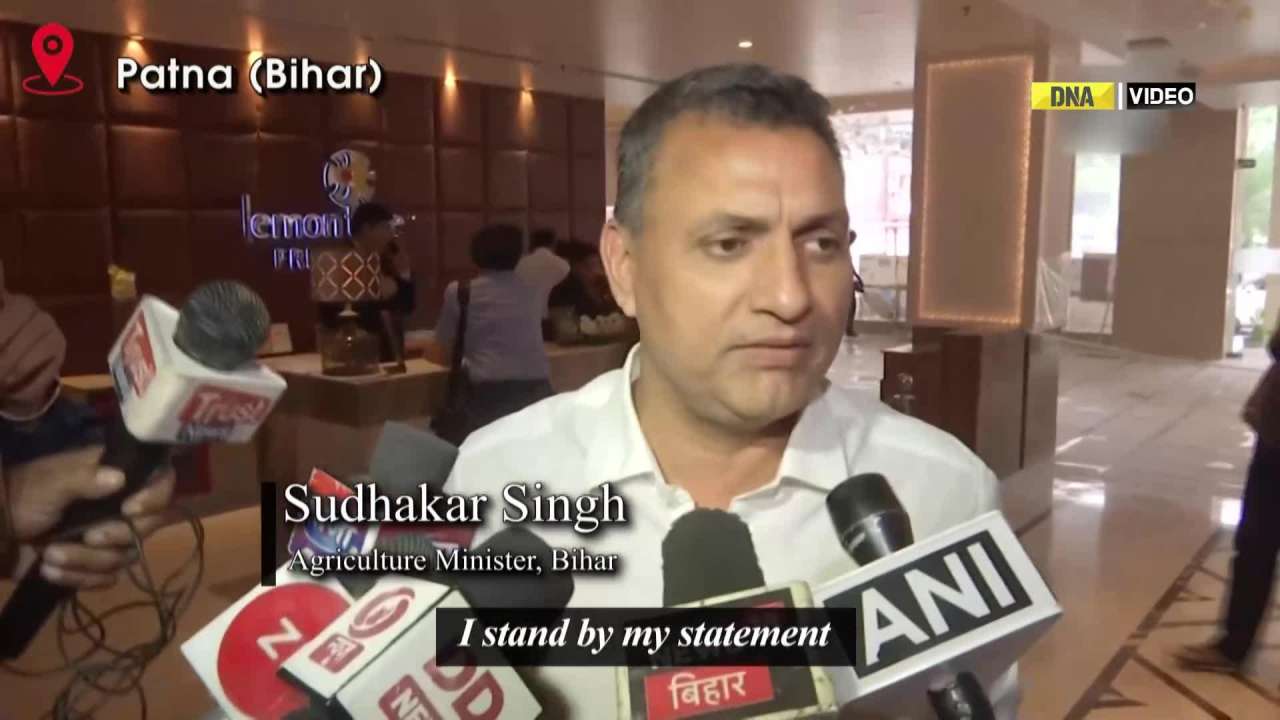 Kaimur: Bihar Minister Sudhakar Singh stands firm on ‘Sardar of thieves’ remark