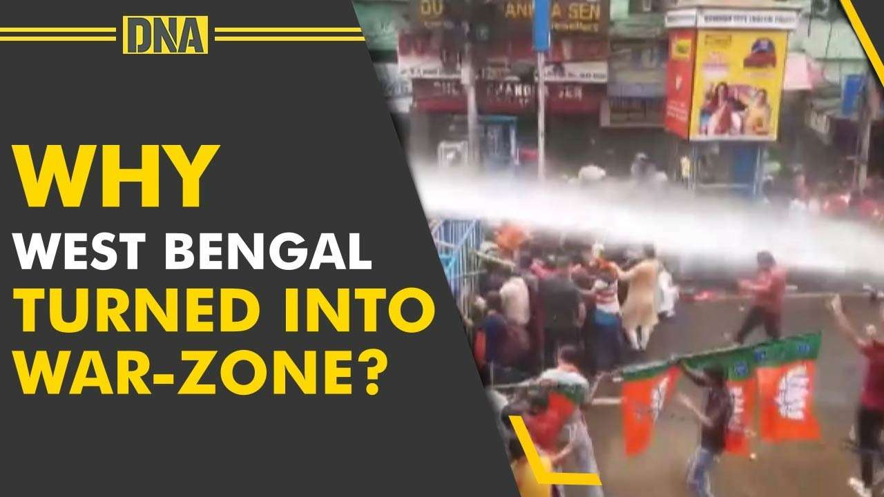 West Bengal turns into battlefield: How BJP protest in Kolkata escalated?