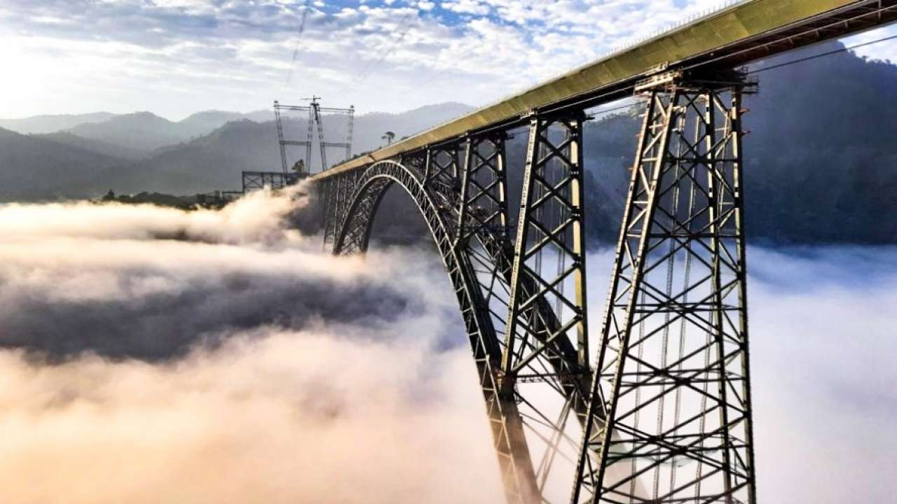 Chenab Bridge, an engineering marvel