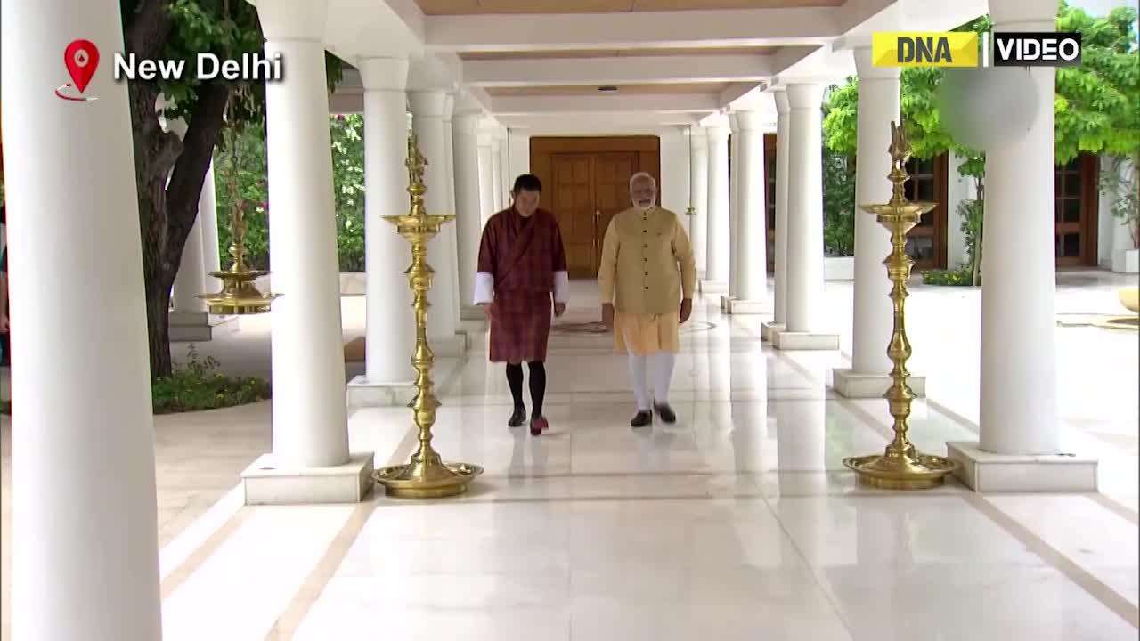 Delhi: Bhutan King Jigme Khesar Namgyel Wangchuck meets PM Modi 