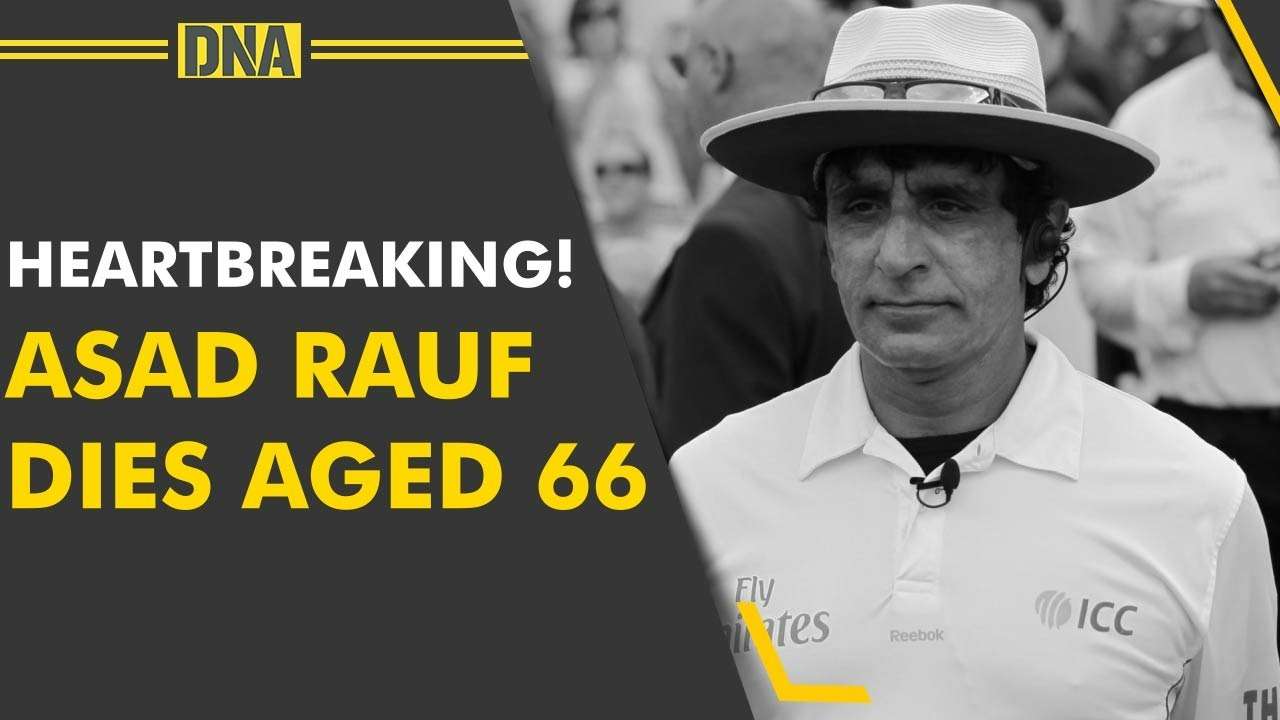 Asad Rauf dead at 66: Tributes paid to legendary cricket umpire after  suffering cardiac arrest in home city