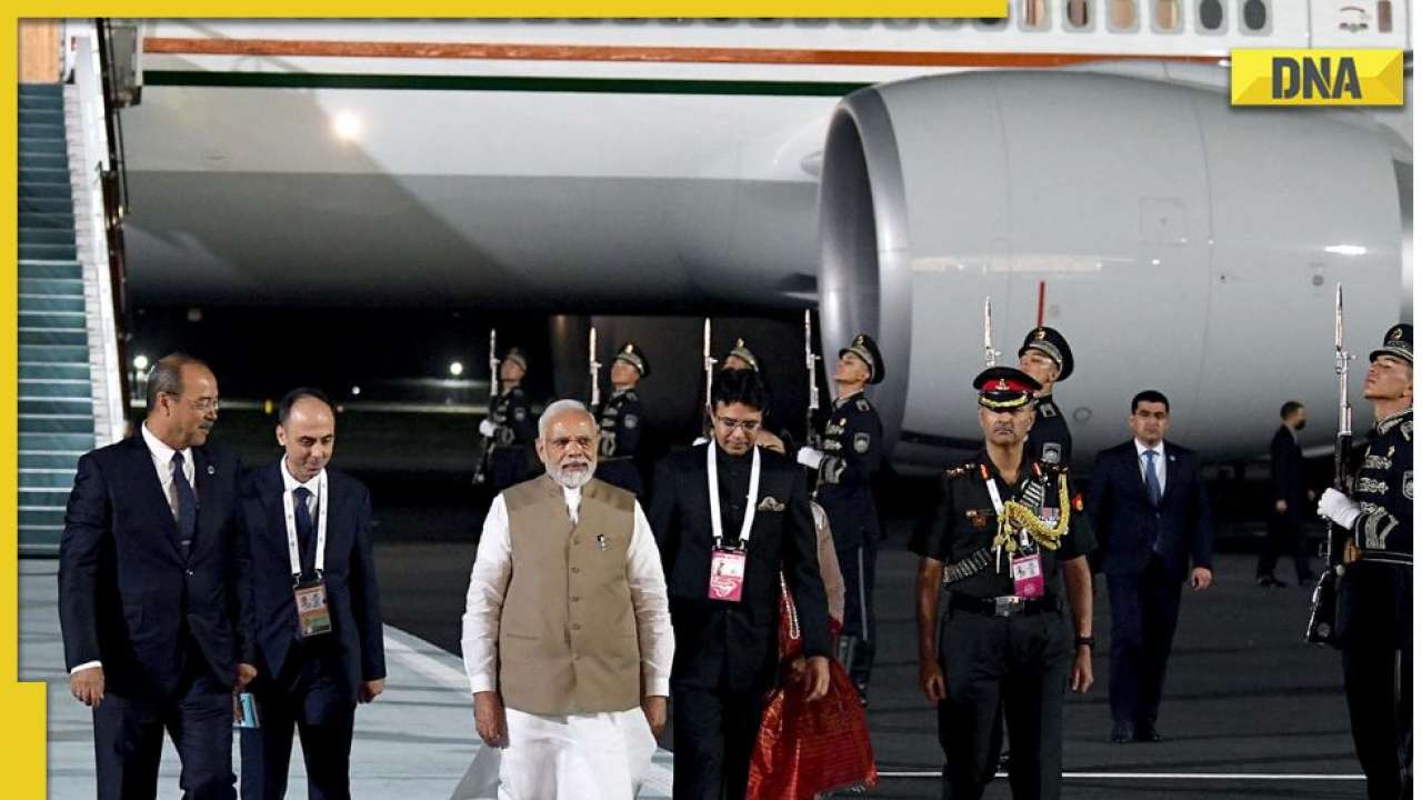 SCO Summit 2022: PM Modi Arrives In Samarkand, Set To Meet Vladimir ...