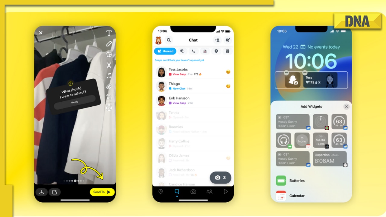 Ios 16 Snapchat Rolls Out New Widget For Apple Iphone Users Heres