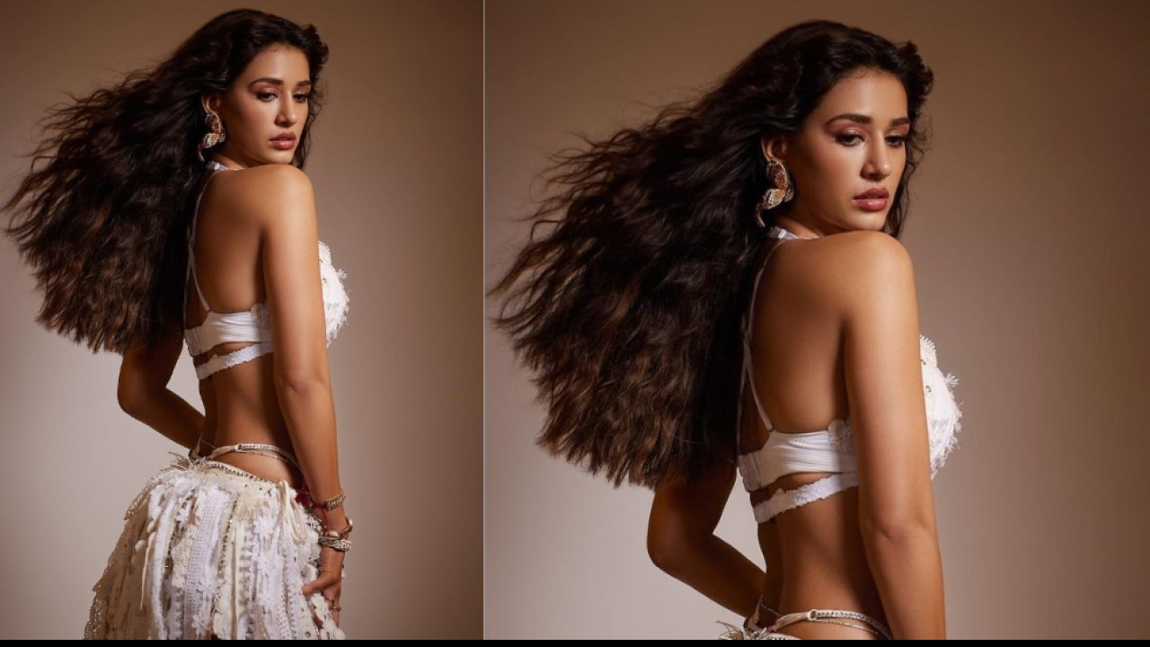 Disha Patani in White Dress