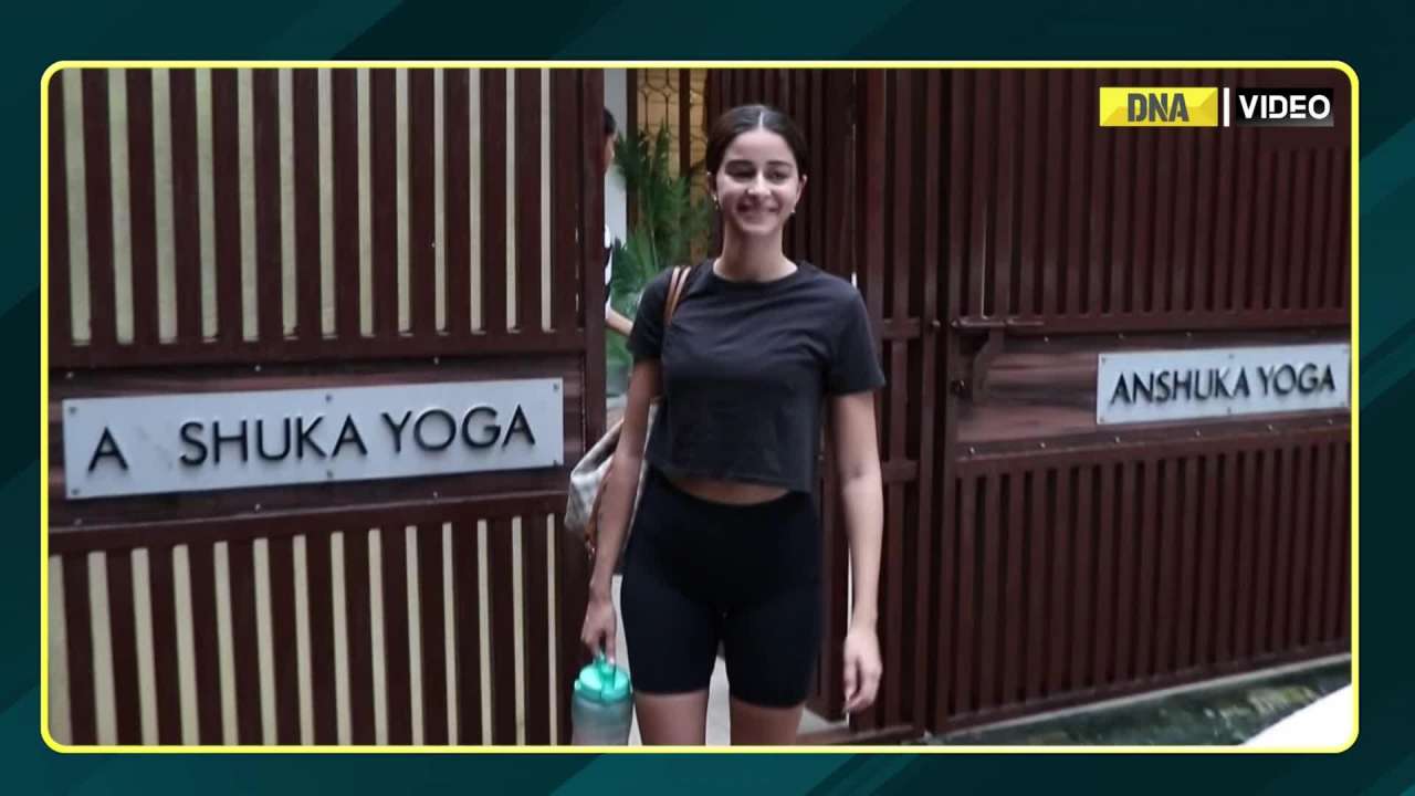 Bollywood star Ananya Panday looks all cute post yoga session in ‘Mayanagri’