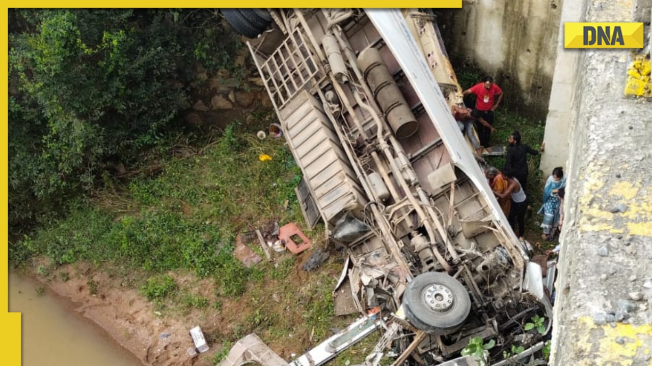 Jharkhand: 7 killed, several injured after bus falls off bridge in Hazaribagh, PM Modi expresses grief