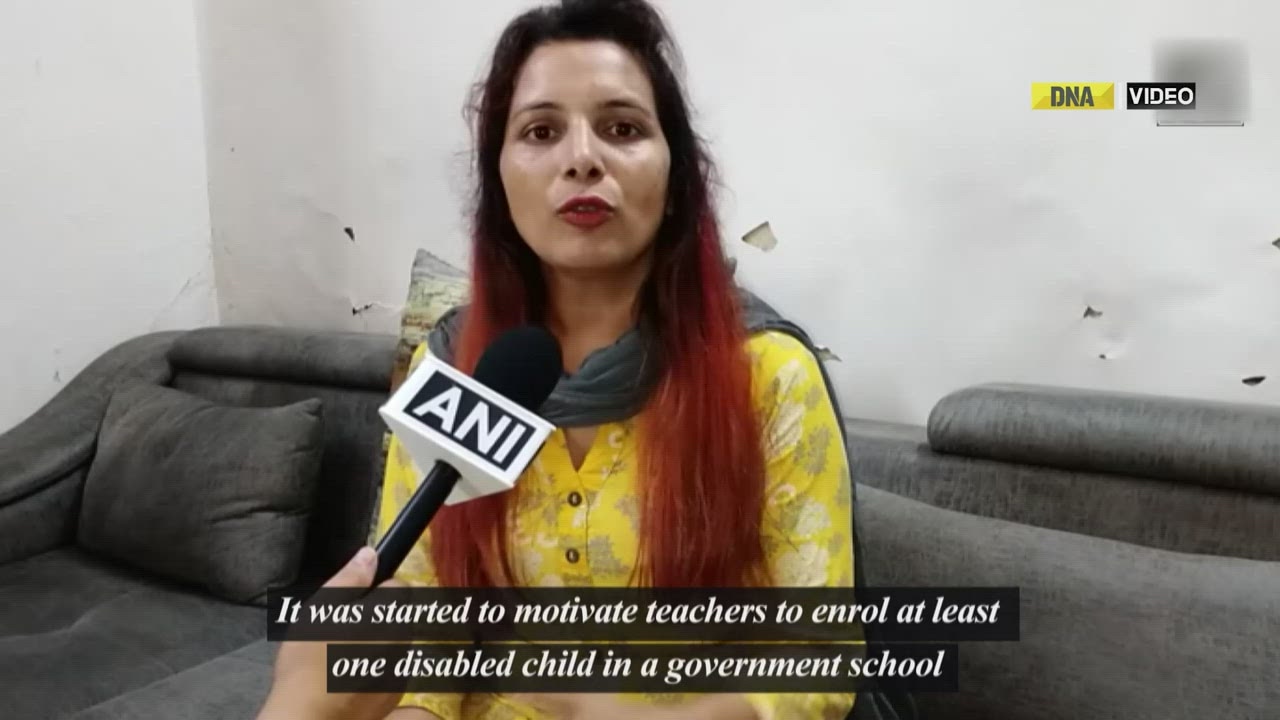 UP: Bareilly teacher drives enrolment of 800 specially-abled children in schools 