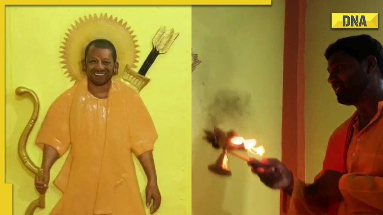 Uttar Pradesh: Man builds temple for CM Yogi Adityanath with life-size idol in Ayodhya