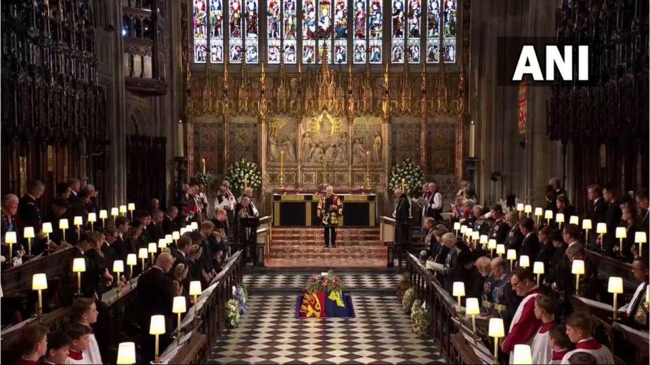 Queen Elizabeth II burial: Moments from the funeral in London