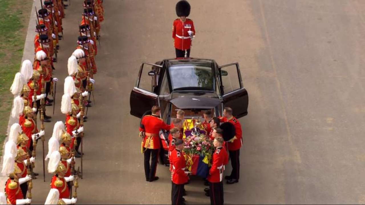 Queen Elizabeth II burial: Moments from the funeral in London