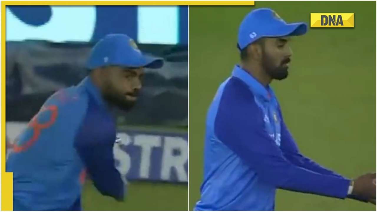 Mix-up between Virat Kohli and KL Rahul in the field, check how Indian batters reacted