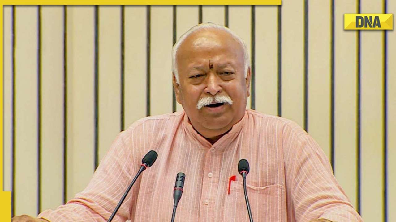 Raj Veb Muslim Xxx - Muslim cleric calls Mohan Bhagwat 'father of the nation'; Owaisi objects to  RSS chief's meeting with 'Muslim elites'