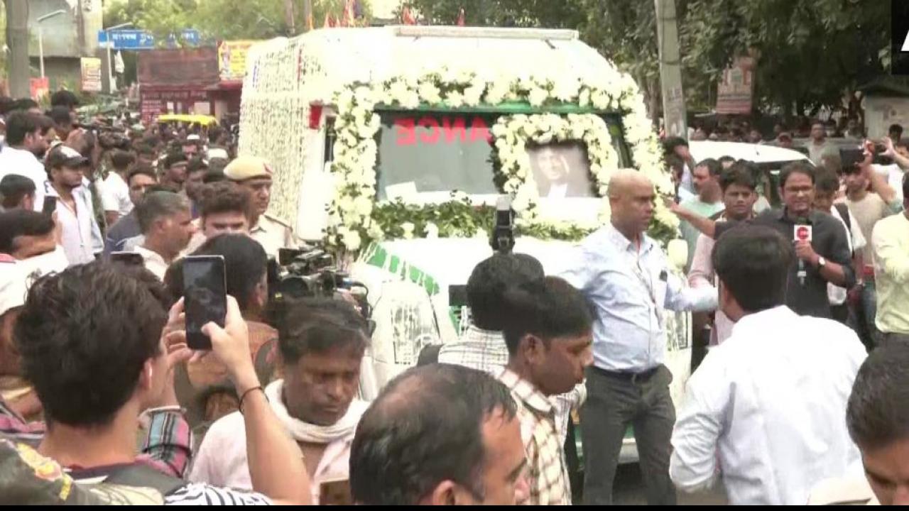 Raju Srivastava Last Rites