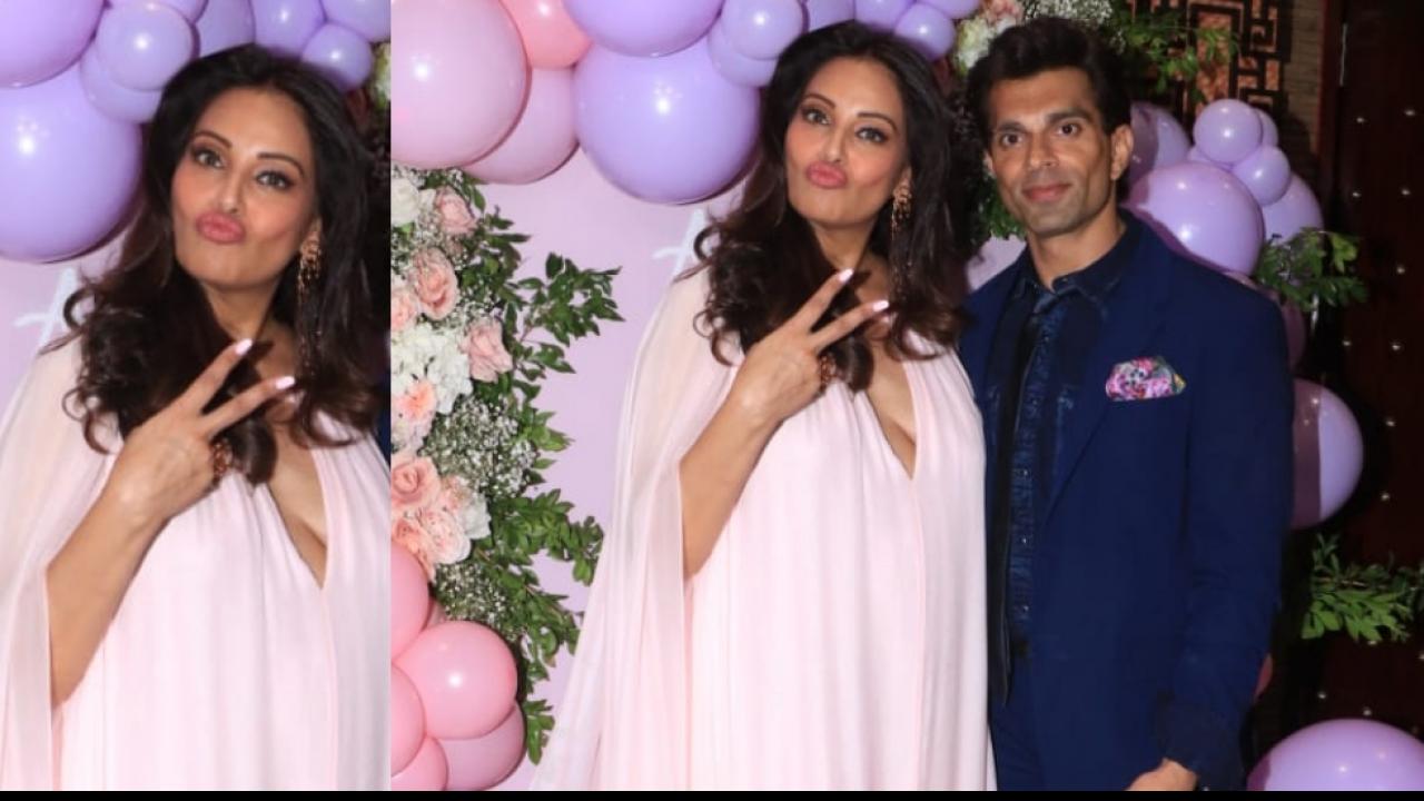 Bipasha Basu And Karan Singh Grover Posed For Paps