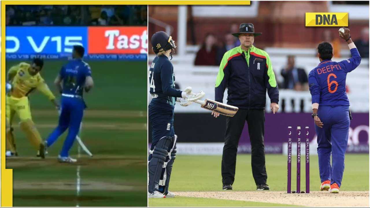 Monty Panesar shares MS Dhoni's video to send 'Mankad' warning amid Deepti Sharma run-out episode
