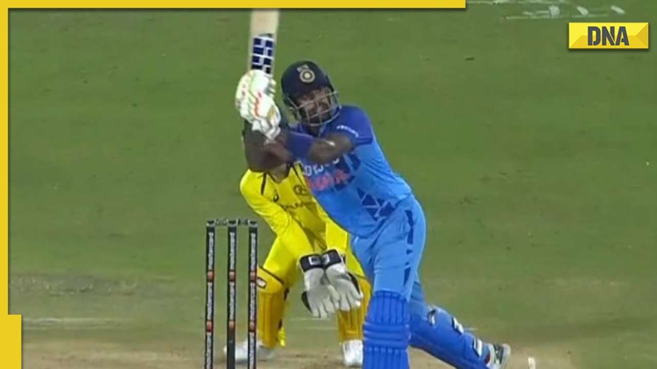 Watch: Suryakumar Yadav dances down the track, brings up fifty with helicopter shot