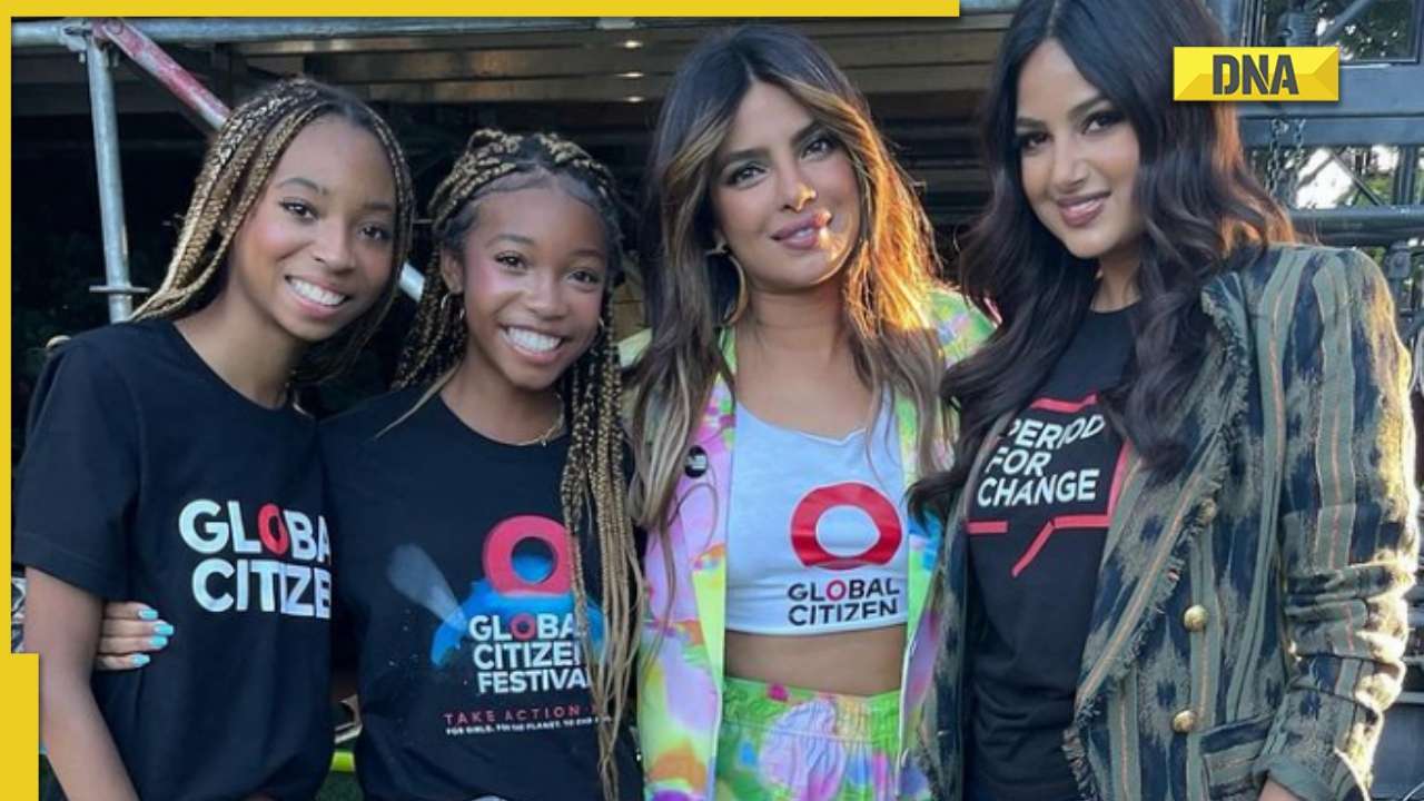 Harnaaz Sandhu poses with Priyanka Chopra in viral photo, fans say 'Miss World, Miss Universe look like sisters'