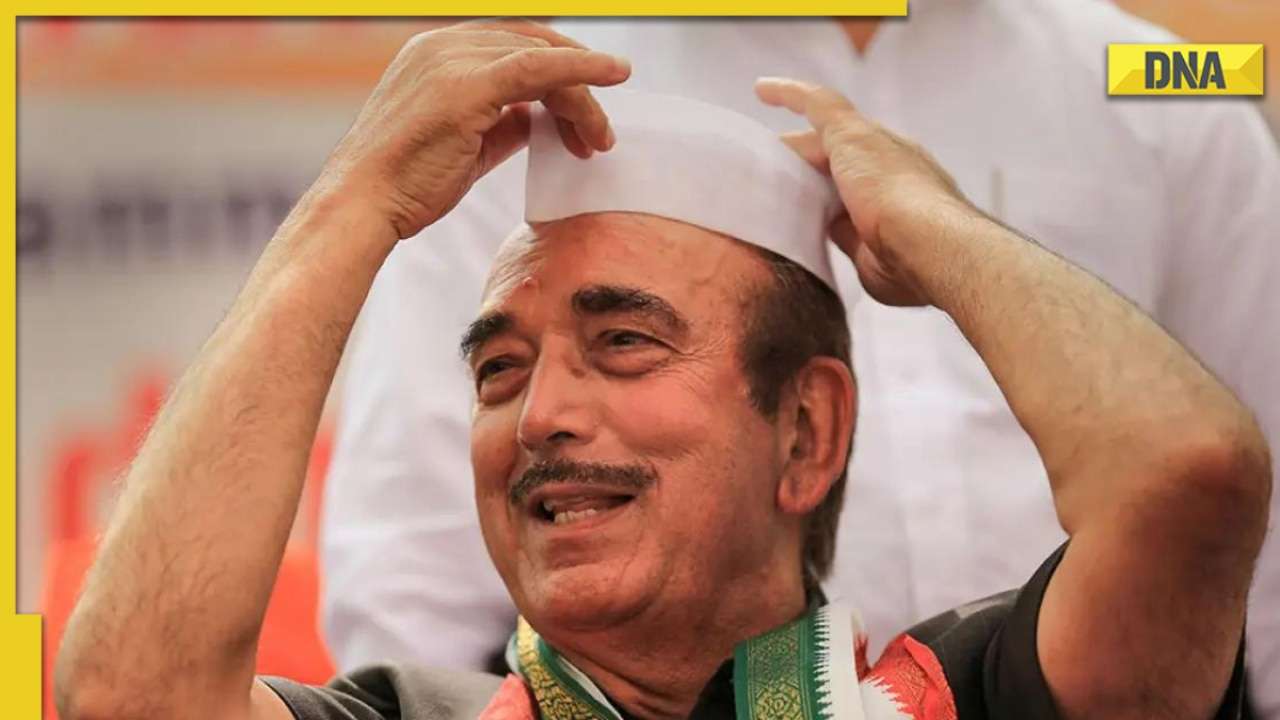 Ghulam Nabi Azad launches ‘Democratic Azad Party’ ahead of J-K polls, says ‘age no bar’ in new party