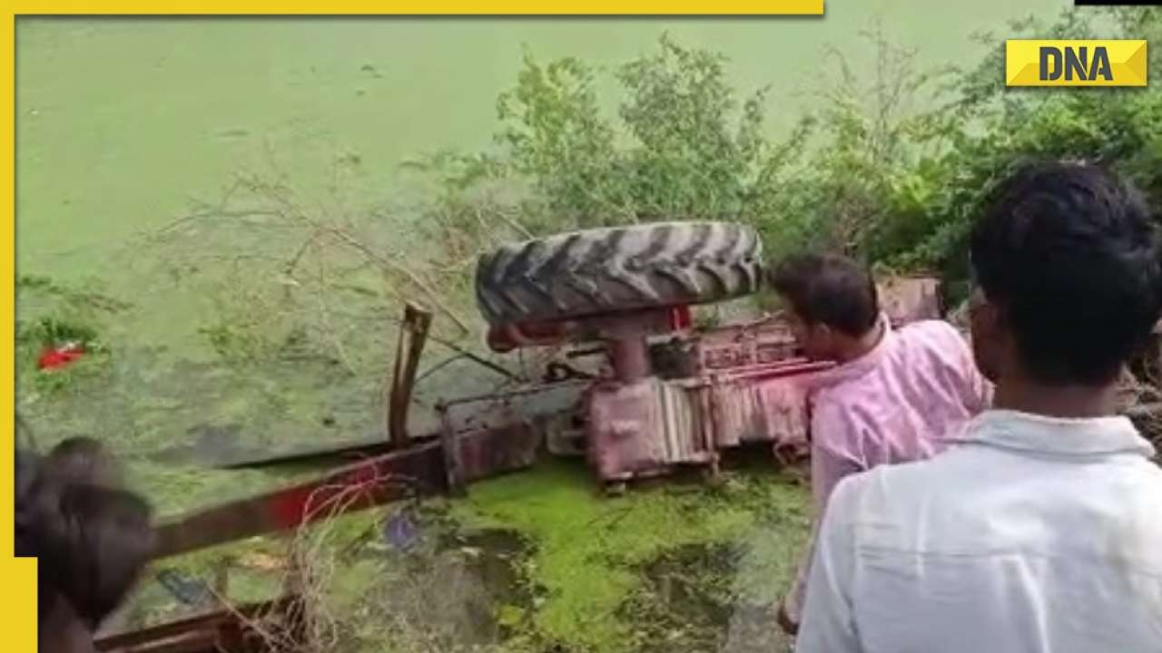 Uttar Pradesh: 9 killed as tractor overturns and falls into pond in Lucknow