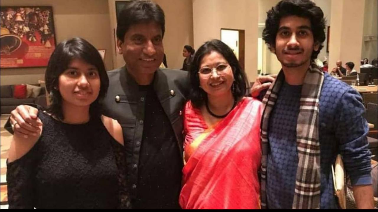 Raju Srivastava Family Photos