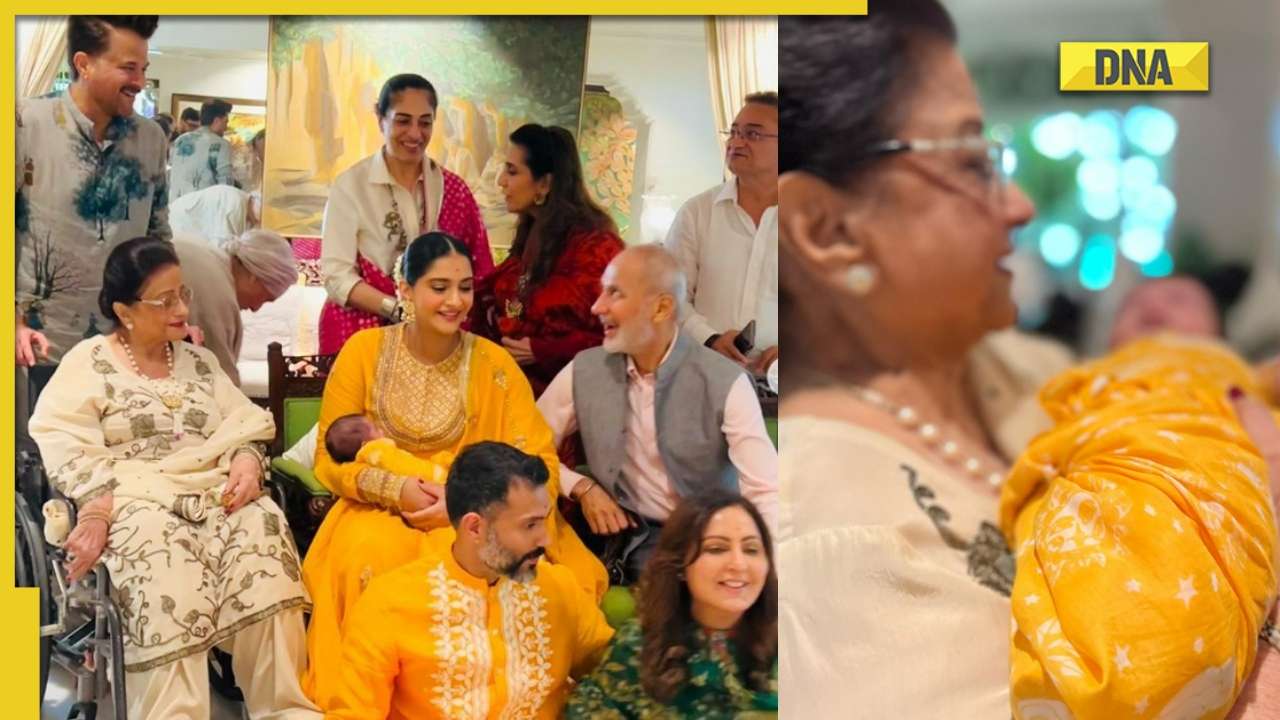 Anil Kapoor Xxx - Sonam Kapoor, Anil Kapoor share new photos of actress' son Vayu on Nirmal  Kapoor's 88th birthday