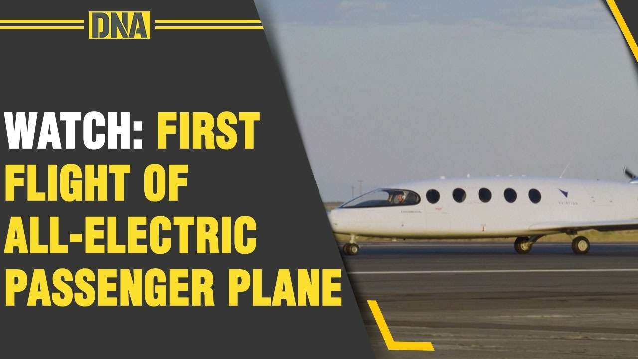 Historic! All-electric passenger plane takes off for the first time