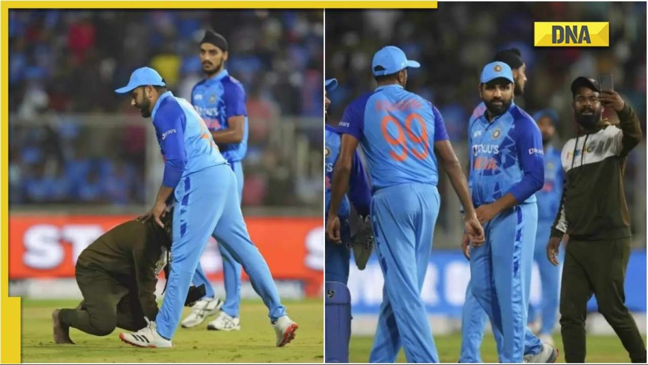 IND vs SA: Rohit Sharma's pics with fan who breached security to take ...