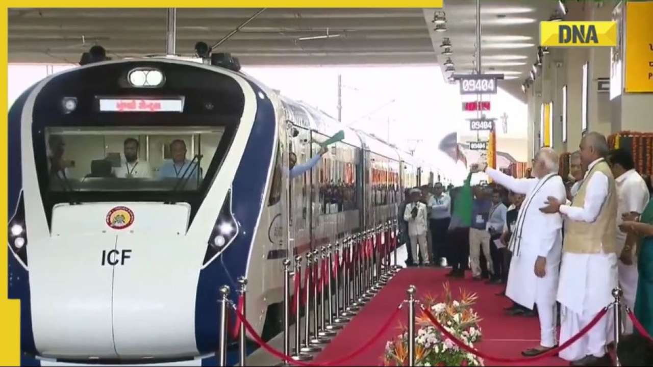 PM Modi flags-off Vande Bharat Express between Ahmedabad and Mumbai; know its flight-like features