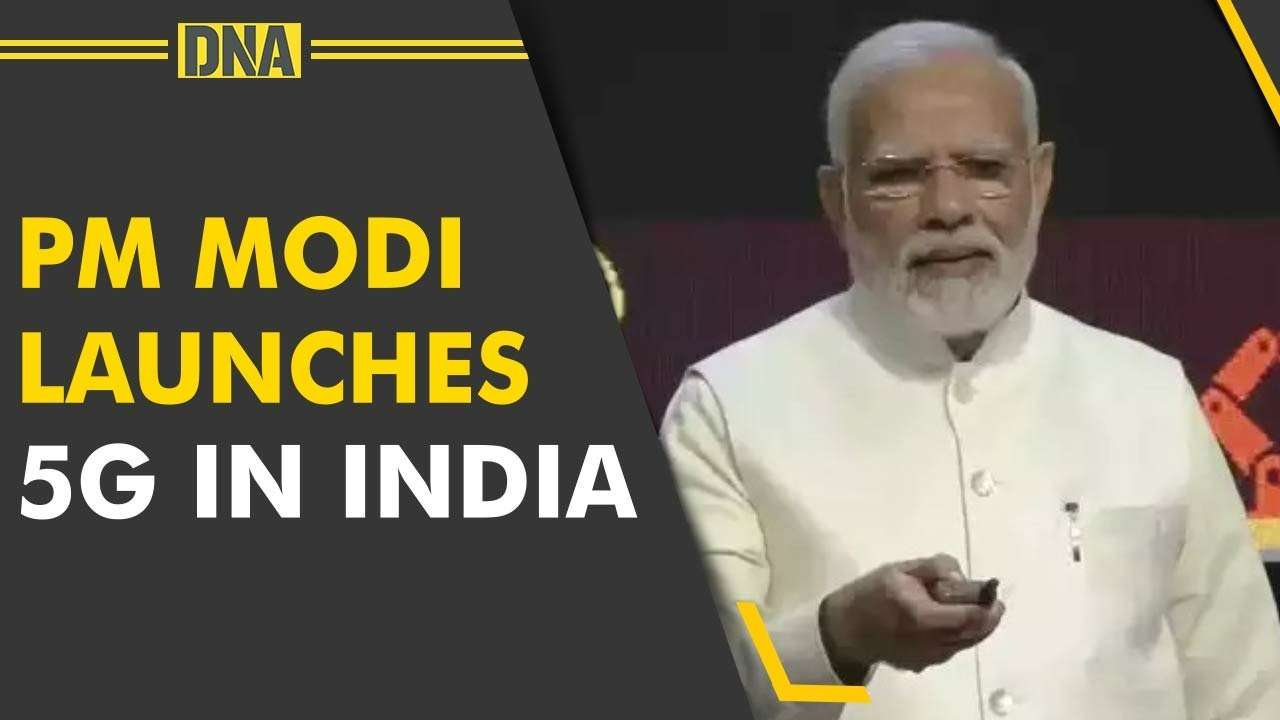 WATCH: PM Modi Launches 5G Internet : These 13 Cities Will Get 5G ...