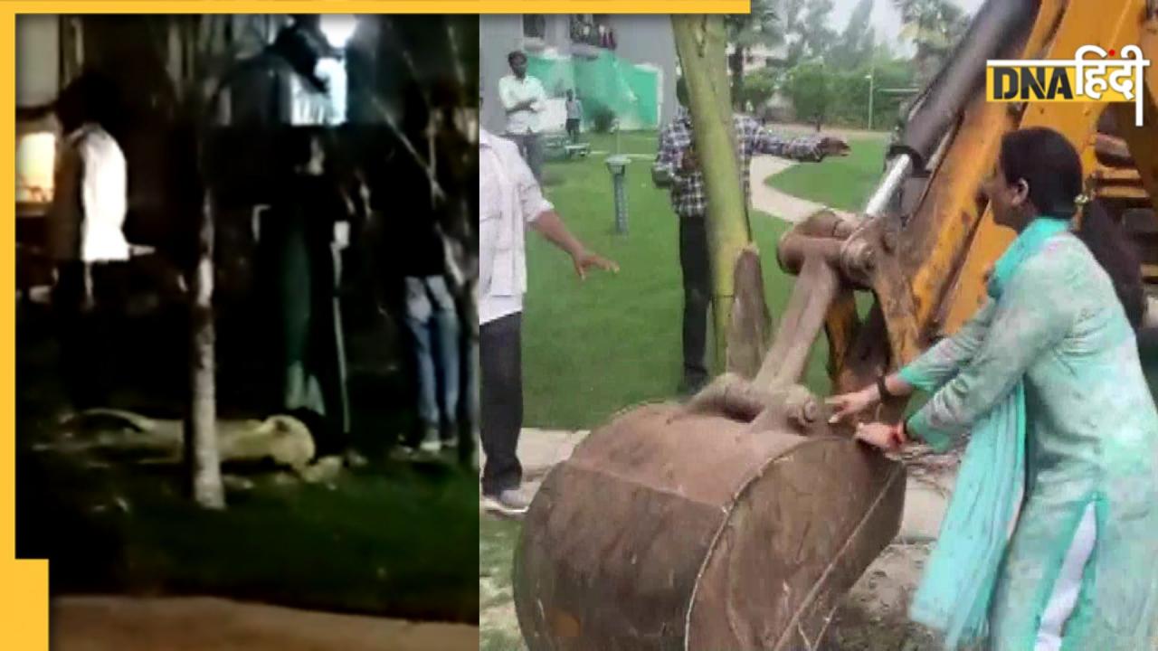Shrikant Tyagi की पत्नी दबंगई पर उतरीं, सोसायटी में फिर से लगवा दिए उखाड़े गए पेड़